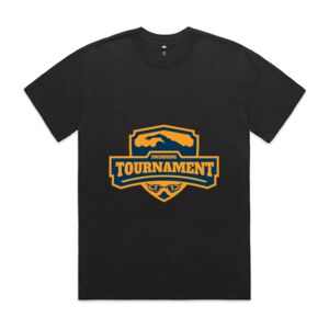 Mens Heavy Faded Oversized Tee (same day) Thumbnail