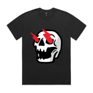 Mens Heavy Faded Oversized Tee (same day) Thumbnail
