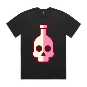 Mens Heavy Faded Oversized Tee (same day) Thumbnail