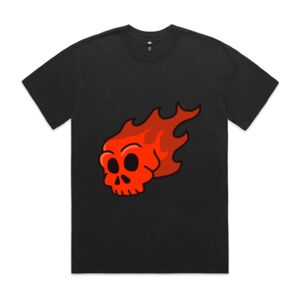 Mens Heavy Faded Oversized Tee (same day) Thumbnail