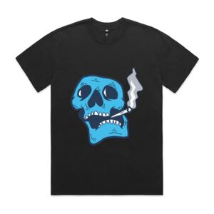 Mens Heavy Faded Oversized Tee (same day) Thumbnail