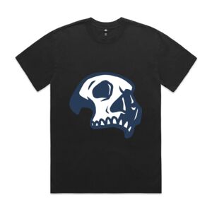 Mens Heavy Faded Oversized Tee (same day) Thumbnail