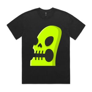 Mens Heavy Faded Oversized Tee (same day) Thumbnail