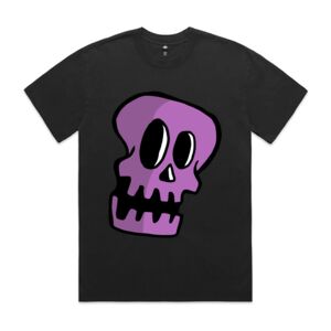 Mens Heavy Faded Oversized Tee (same day) Thumbnail
