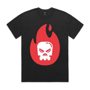 Mens Heavy Faded Oversized Tee (same day) Thumbnail