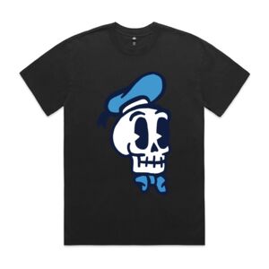Mens Heavy Faded Oversized Tee (same day) Thumbnail