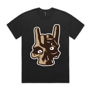 Mens Heavy Faded Oversized Tee (same day) Thumbnail
