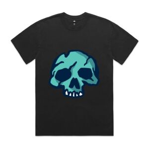Mens Heavy Faded Oversized Tee (same day) Thumbnail