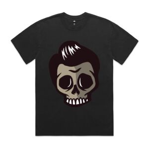 Mens Heavy Faded Oversized Tee (same day) Thumbnail