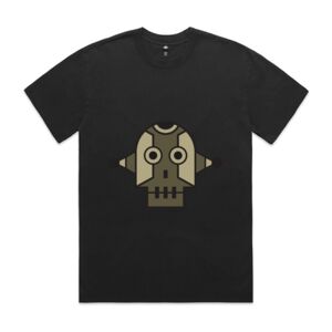 Mens Heavy Faded Oversized Tee (same day) Thumbnail