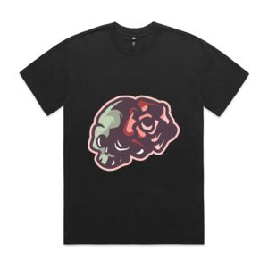 Mens Heavy Faded Oversized Tee (same day) Thumbnail