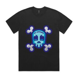 Mens Heavy Faded Oversized Tee (same day) Thumbnail