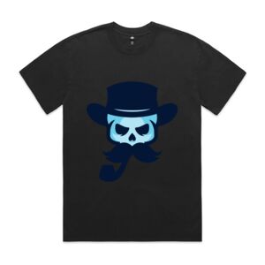 Mens Heavy Faded Oversized Tee (same day) Thumbnail