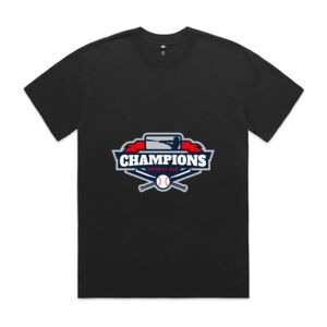 Mens Heavy Faded Oversized Tee (same day) Thumbnail