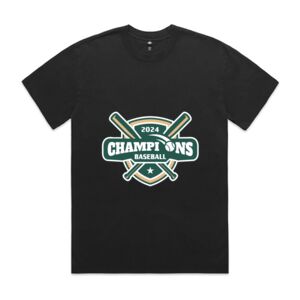 Mens Heavy Faded Oversized Tee (same day) Thumbnail