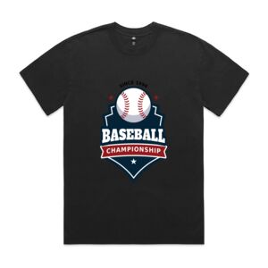 Mens Heavy Faded Oversized Tee (same day) Thumbnail