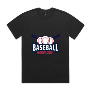 Mens Heavy Faded Oversized Tee (same day) Thumbnail