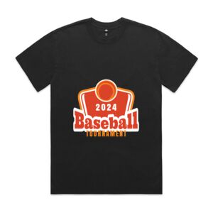 Mens Heavy Faded Oversized Tee (same day) Thumbnail