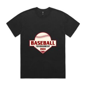 Mens Heavy Faded Oversized Tee (same day) Thumbnail