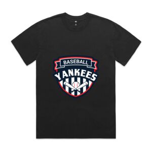 Mens Heavy Faded Oversized Tee (same day) Thumbnail