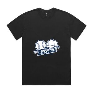 Mens Heavy Faded Oversized Tee (same day) Thumbnail