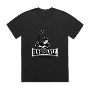 Mens Heavy Faded Oversized Tee (same day) Thumbnail