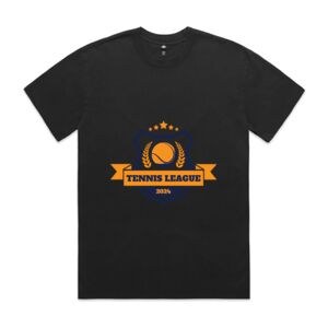 Mens Heavy Faded Oversized Tee (same day) Thumbnail