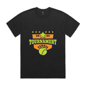 Mens Heavy Faded Oversized Tee (same day) Thumbnail