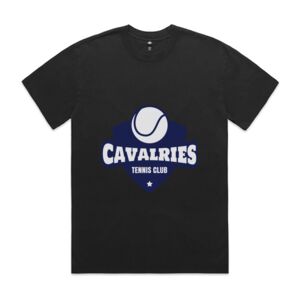 Mens Heavy Faded Oversized Tee (same day) Thumbnail