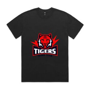 Mens Heavy Faded Oversized Tee (same day) Thumbnail