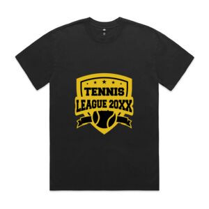 Mens Heavy Faded Oversized Tee (same day) Thumbnail