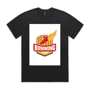 Mens Heavy Faded Oversized Tee (same day) Thumbnail