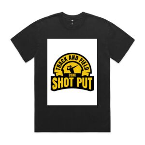 Mens Heavy Faded Oversized Tee (same day) Thumbnail