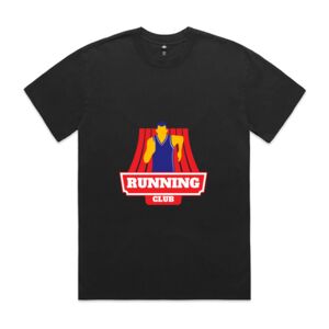 Mens Heavy Faded Oversized Tee (same day) Thumbnail