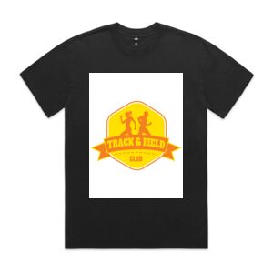 Mens Heavy Faded Oversized Tee (same day) Thumbnail