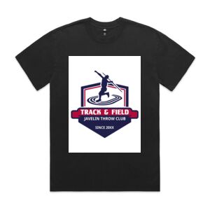 Mens Heavy Faded Oversized Tee (same day) Thumbnail