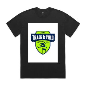 Mens Heavy Faded Oversized Tee (same day) Thumbnail