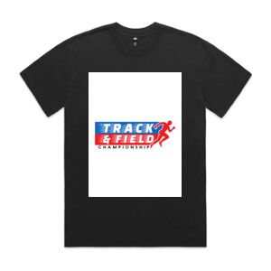 Mens Heavy Faded Oversized Tee (same day) Thumbnail