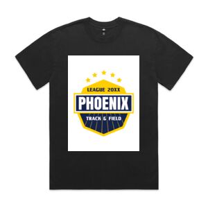 Mens Heavy Faded Oversized Tee (same day) Thumbnail