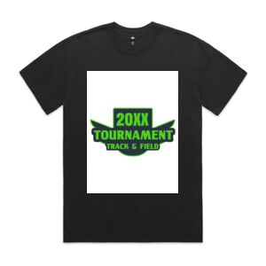 Mens Heavy Faded Oversized Tee (same day) Thumbnail