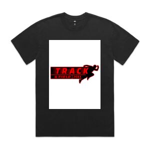 Mens Heavy Faded Oversized Tee (same day) Thumbnail