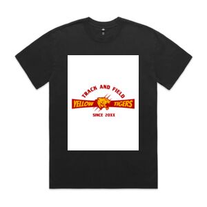 Mens Heavy Faded Oversized Tee (same day) Thumbnail