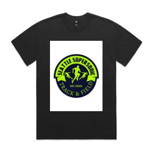 Mens Heavy Faded Oversized Tee (same day) Thumbnail