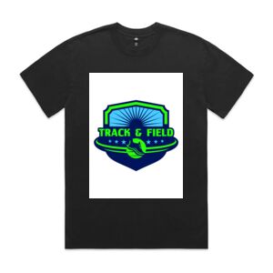 Mens Heavy Faded Oversized Tee (same day) Thumbnail