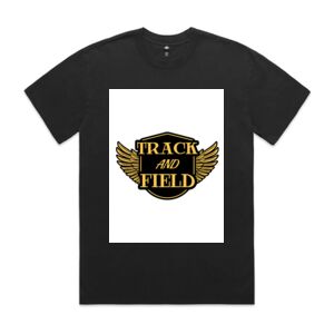 Mens Heavy Faded Oversized Tee (same day) Thumbnail