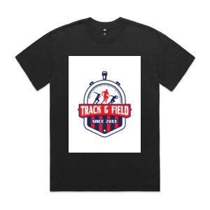 Mens Heavy Faded Oversized Tee (same day) Thumbnail