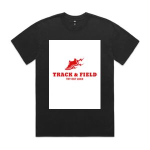 Mens Heavy Faded Oversized Tee (same day) Thumbnail