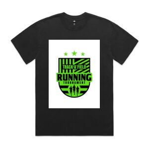 Mens Heavy Faded Oversized Tee (same day) Thumbnail