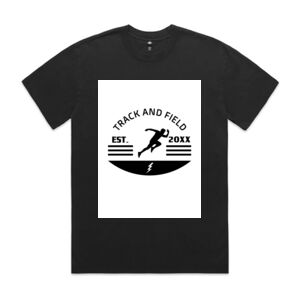 Mens Heavy Faded Oversized Tee (same day) Thumbnail
