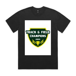 Mens Heavy Faded Oversized Tee (same day) Thumbnail